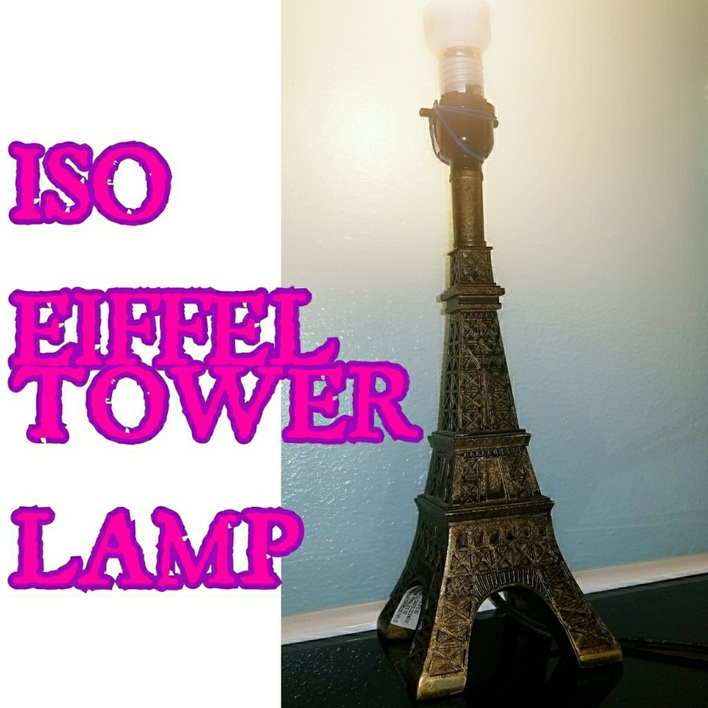 ISO EIFFEL TOWER LAMP